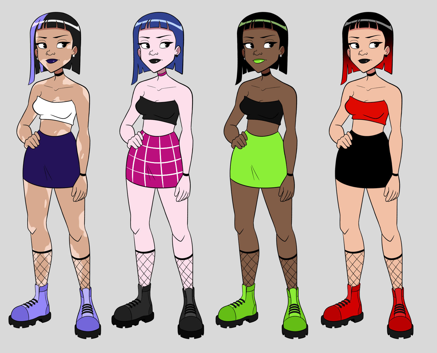 Goth girl Goth girl